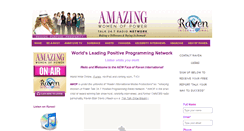 Desktop Screenshot of amazingwomenofpower.com